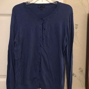 2 XL Gap cardigans blue/pink